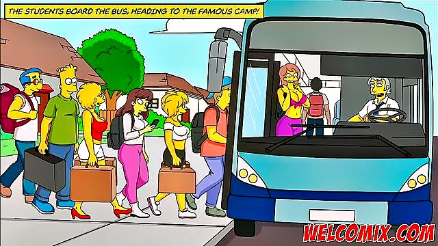 simptoons sex moments part 2 a hentai cartoon about sex and simpsons antics : Welcomix