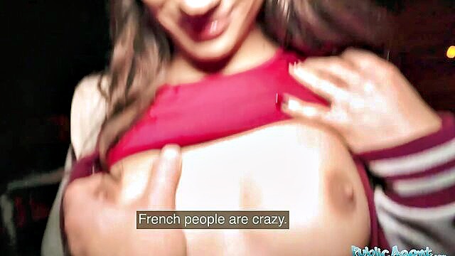 Candie - public agent fucking french model Fake Hub