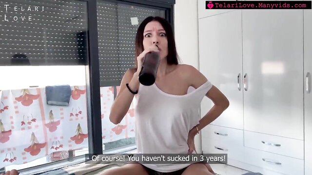 Telari Love - cumming on her tits will make her happy Telari Love
