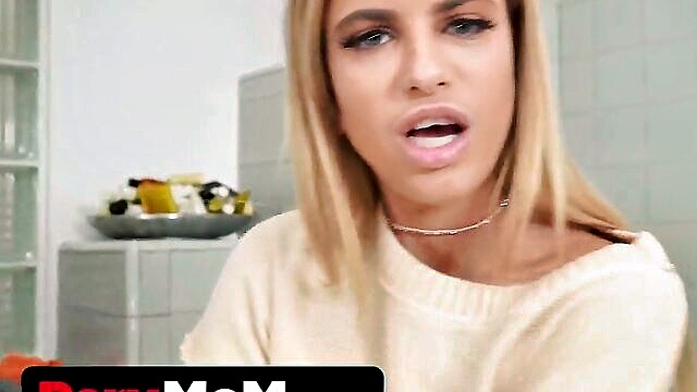Jesse Pony - stepmom in sexy lingerie jesse pony lets stepson nut in her pussy during no nut november pervmom Perv Mom