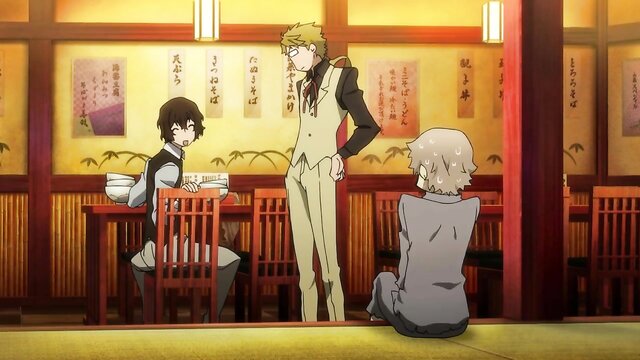 hentai, doggystyle, anime - bungou stray dogs season 1 episode 1 in full hd