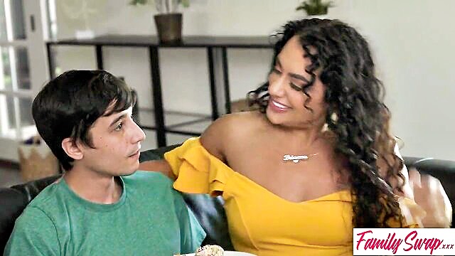 Molly Little, Brianna Bourbon - brianna bourbon says we thought you two deserved a special dessert s6e1 Family Swap XXX