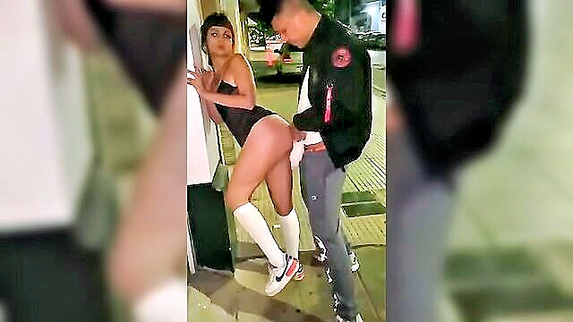 60 fps porn, teen 18+, 4k videos - public street fuck on first night of prostitution
