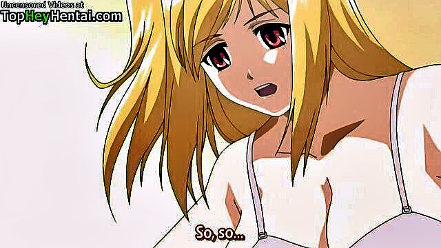 blonde, uncensored, big tits - hd hentai video of busty girl fucking her friend for free