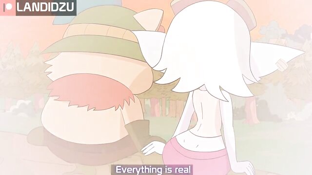cartoon, big tits, uncensored - experience the fiery feud in an uncensored outdoor furry hentai