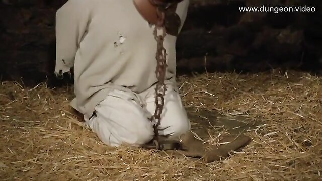 Xxx - experience exclusive bdsm videos of a bound blonde male slave