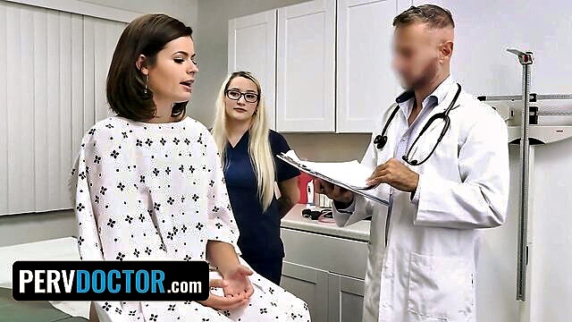 Dharma Jones - naughty teen dharma jones rides doctors fat dick PervDoctor