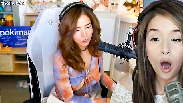 Queen - watch pokimanes accidental reveal of her full breasts during a twitch stream