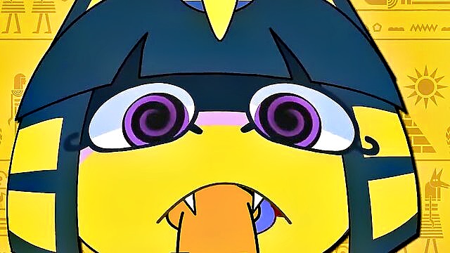 cartoon, 3d animation, big tits - enjoy the hentai porn video of ankha only on aniporntube