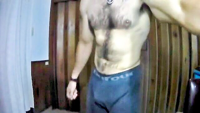 Xxx - experience hd gay porn with a hairy muscled lad webcam show We