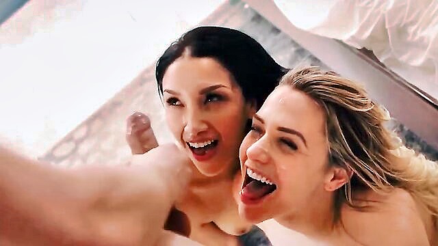 Mia Malkova, Lana Rhoades - a mesmerizing compilation featuring mia malkova and lana rhoades in hardcore threesome action