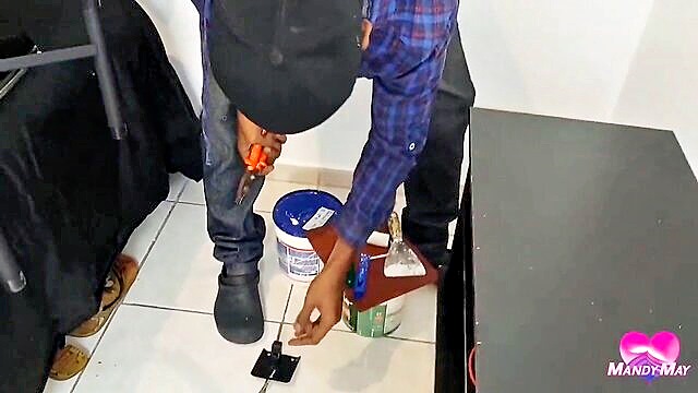 rotating anal in painters big black cock : Mandy May Xtuber Official