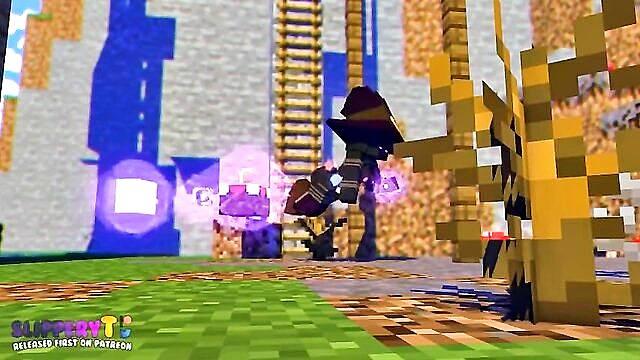 minecraft, 60 fps, cartoon - minecraft horse farm cartoon 60 fps cartoon minecraft horse farm