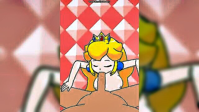 Princess - daisy and peach from nintendo get intimate in hd video