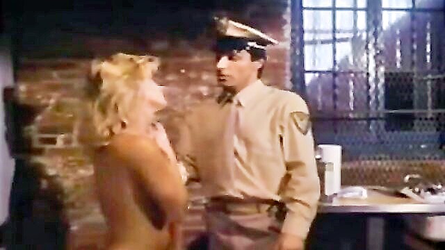 Ginger Lynn - redhead ginger girls in jailhouse fantasy with ginger lynn