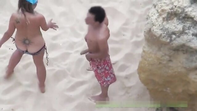 sensual solo play on the sandy shore : ama