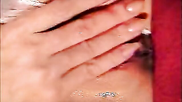 shaved, masturbation, fingering - intense solo play with closeup of wet and shaved pussy