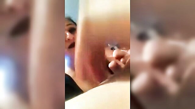 deepthroat, blowjob, amateur - my boyfriend is amazed by my oral skills in this homemade video