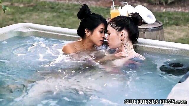 Ember Snow - last goodbyes lead to passionate lesbian orgasms ember snow misha ross girlfriendsfilms Girlfriend's Films Official