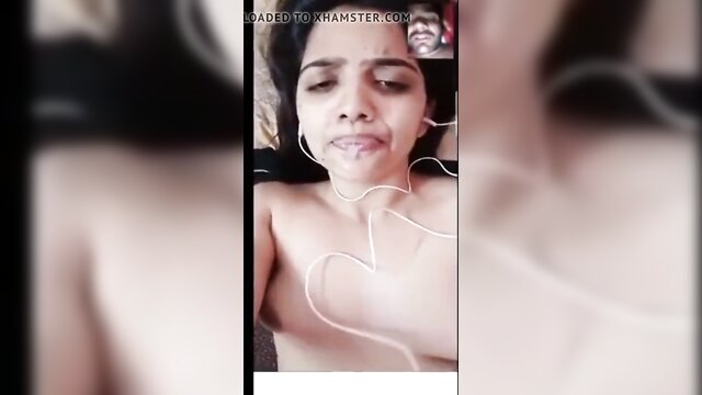 Gina G - out of control indian girl masturbates wildly on webcam Girl Girl