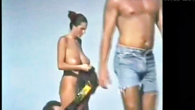 big natural tits, beach, amateur - big boobs beach orgasm