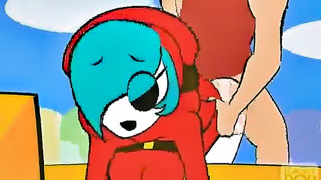 minus8, hentai, nintendo - shygal and marios steamy encounter in a nintendo based hentai