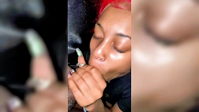 Cum Slut - redhead sucks dick and gets facial in pov ama