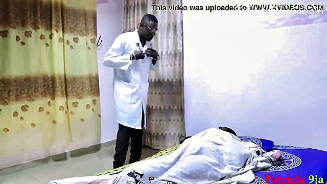 teen patricia receives unwanted medical examination from family doctor in 18+ video : Patricia 9ja