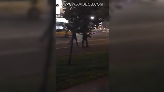 outdoor, sex, public - erotic outdoor escapade in public places captured in hd