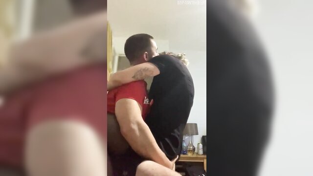 milf, kissing, wife - wife kissing in public