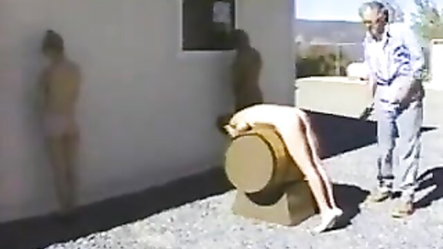 strap on and spanking in bdsm punishment video : Men