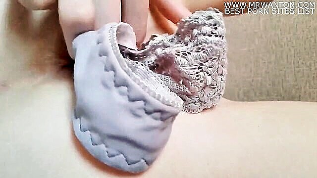 Zafiria - hot zafiria stuffed her panties into her pussy a cute girl with gorgeous holes stuffed her panties into her pussy russian 18 year old amateur babe european girl masturbating redhead toys tight Holed