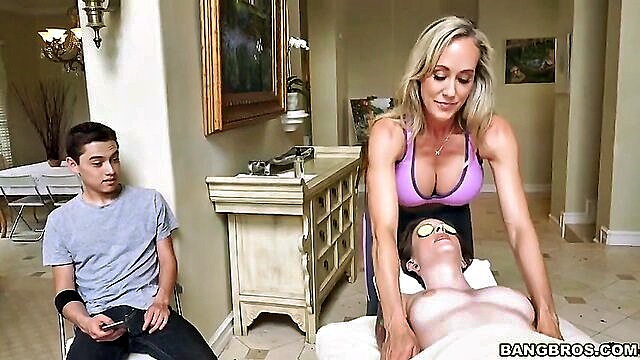 Brandi Love - brandi love in a mature and teen step fantasy with a stepmom and her son