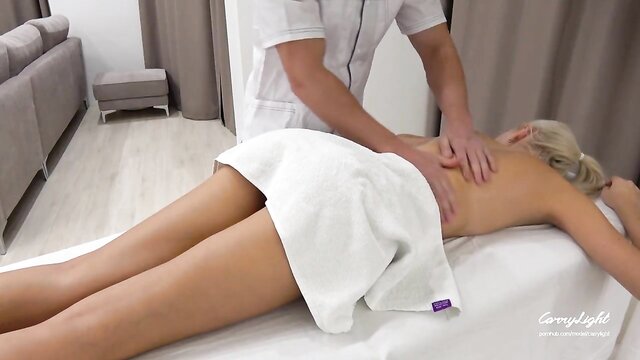 in home massage therapist surprises with passionate sex session : ama