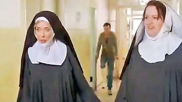 cartoon, bondage, police - cops restrain and expose nuns in natural attire available for free viewing on xhamster