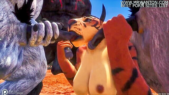 cartoon, hairy, orgy - unleashed orgy of animal inspired sex in animated game