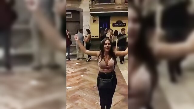 rope, nip-slip, big-boobs - rope skipping leads to sensual boob reveal in xxx sexy hd video