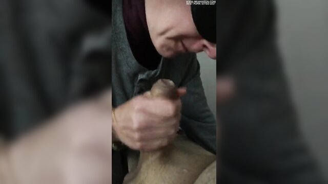 french milf struggles to swallow cum from big dick : Milf
