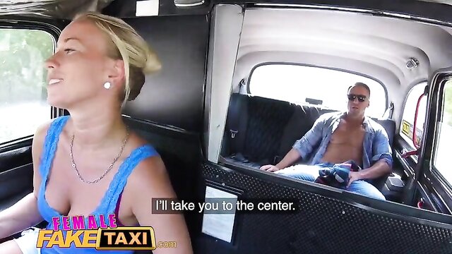 Ridge - new xx video female taxi driver gets hot and horny Female Fake Taxi