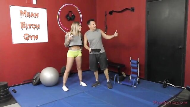 Karma Rx - dominant mistress karma rx trains her submissive slave Mean Bitches