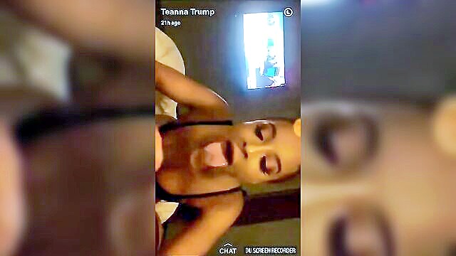 Teanna Trump - teena trump gives a special prize to her fans with a blowjob