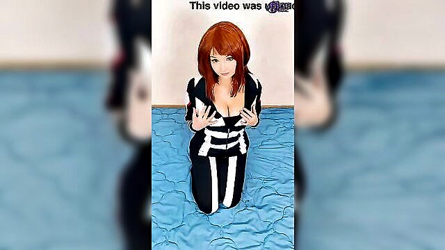 unseen passion ochaco urarakas exclusive creampie experience : cosplay