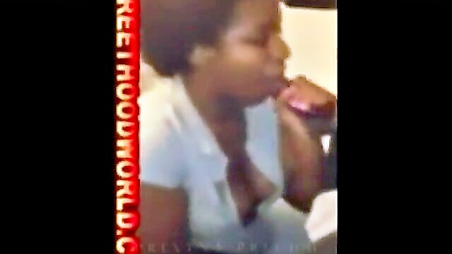 party, dick-sucking-lips, sloppy-blowjob - birthday surprise horny ebony birthday girl delivers the best party surprise to her guests