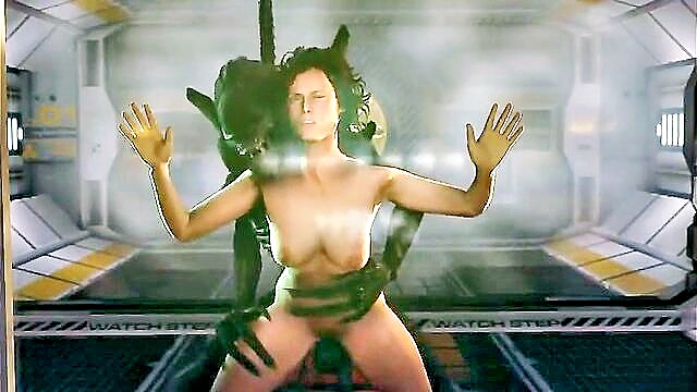 animation, woman, fucked - damnation part 1 fucked woman animation alien scifi part 1
