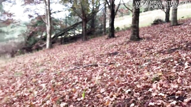australian mature couples risky outdoor quickie with eager blowjob : Milf