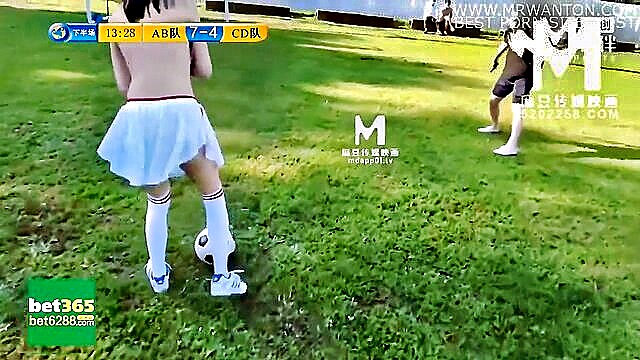 sensual mr rabbit football bby ep2 with chinese subtitles and free viewing : Model Media