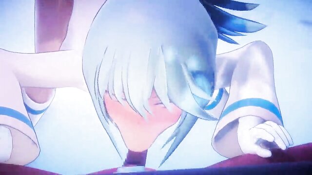 Aqua - experience the ultimate 3d hentai experience with mitsuboshils aqua blowjob Ts