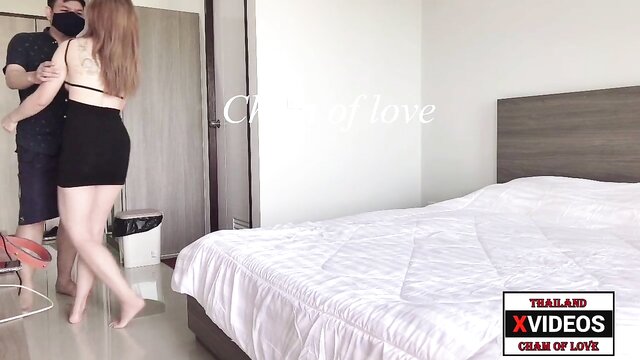 asian teen seduces her roommate into caring for her : Cham Of Love
