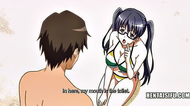 cartoon, japanese, asian - asian babes seduce and fuck their summer intern in hentai animation company