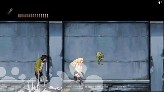 big ass blonde gets fucked by multiple zombies in hentai gameplay : Ara